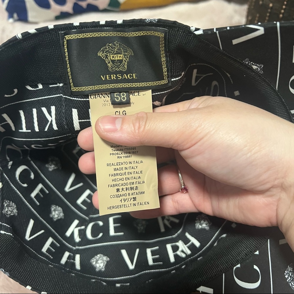 Kith x Versace Monogram Hat RARE(SOLD OUT) - Picture 5 of 8